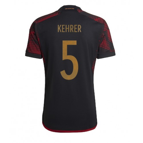 Pánský Fotbalový dres Německo Thilo Kehrer #5 MS 2022 Venkovní Krátký Rukáv